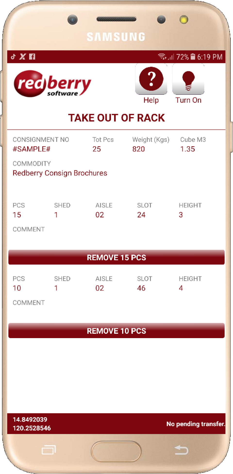 screenshot of RedBerry Global